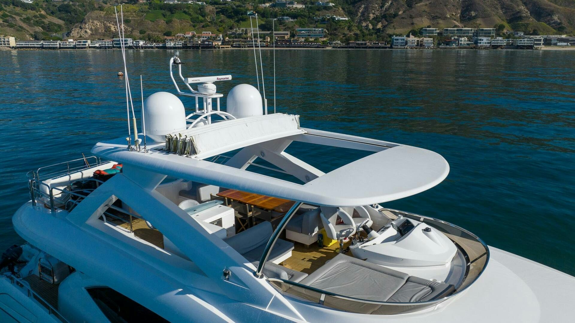 a boat on the water aboard INDECENT PROPOSAL IV Yacht for Sale