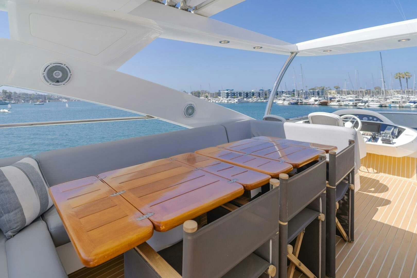 a boat on the water aboard INDECENT PROPOSAL IV Yacht for Sale