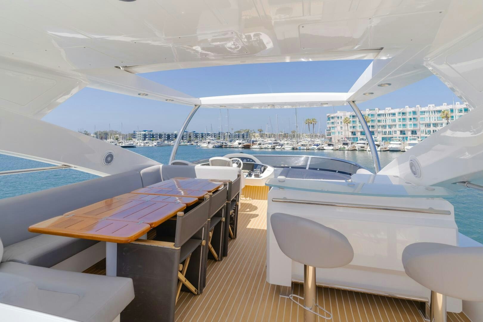 a boat on the water aboard INDECENT PROPOSAL IV Yacht for Sale