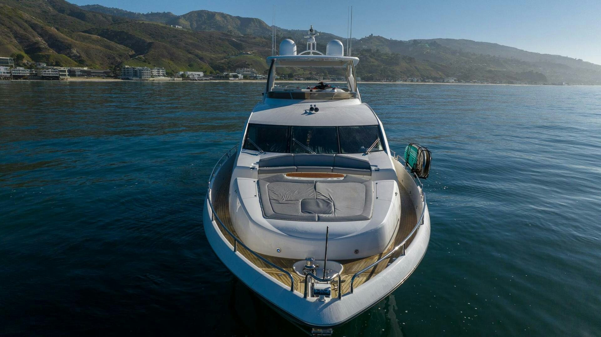 a boat in the water aboard INDECENT PROPOSAL IV Yacht for Sale