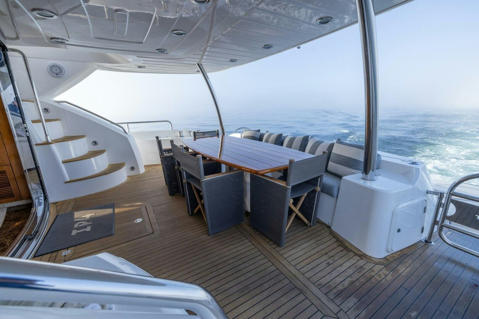 a boat on the water aboard INDECENT PROPOSAL IV Yacht for Sale
