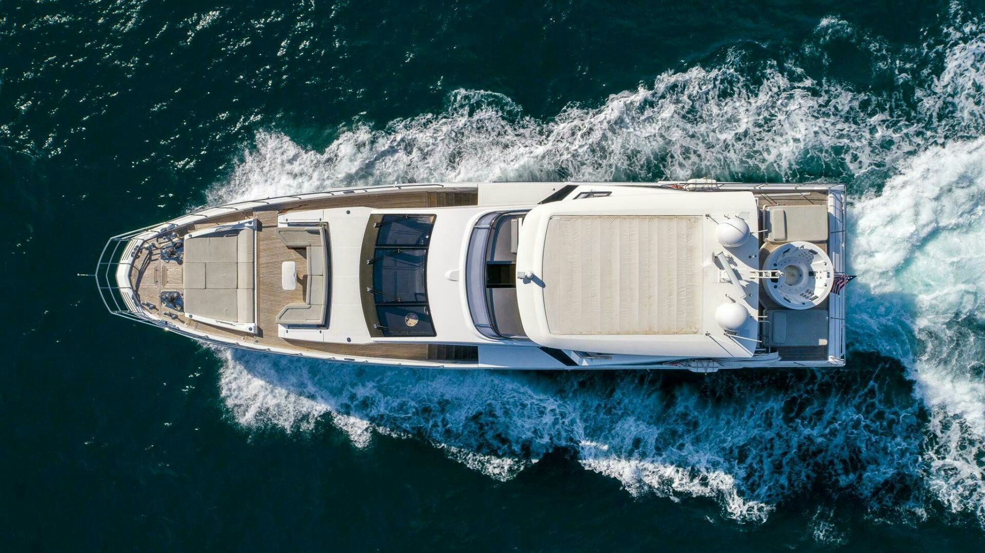 a small boat in the water aboard MAJESTIC MOMENTS Yacht for Sale