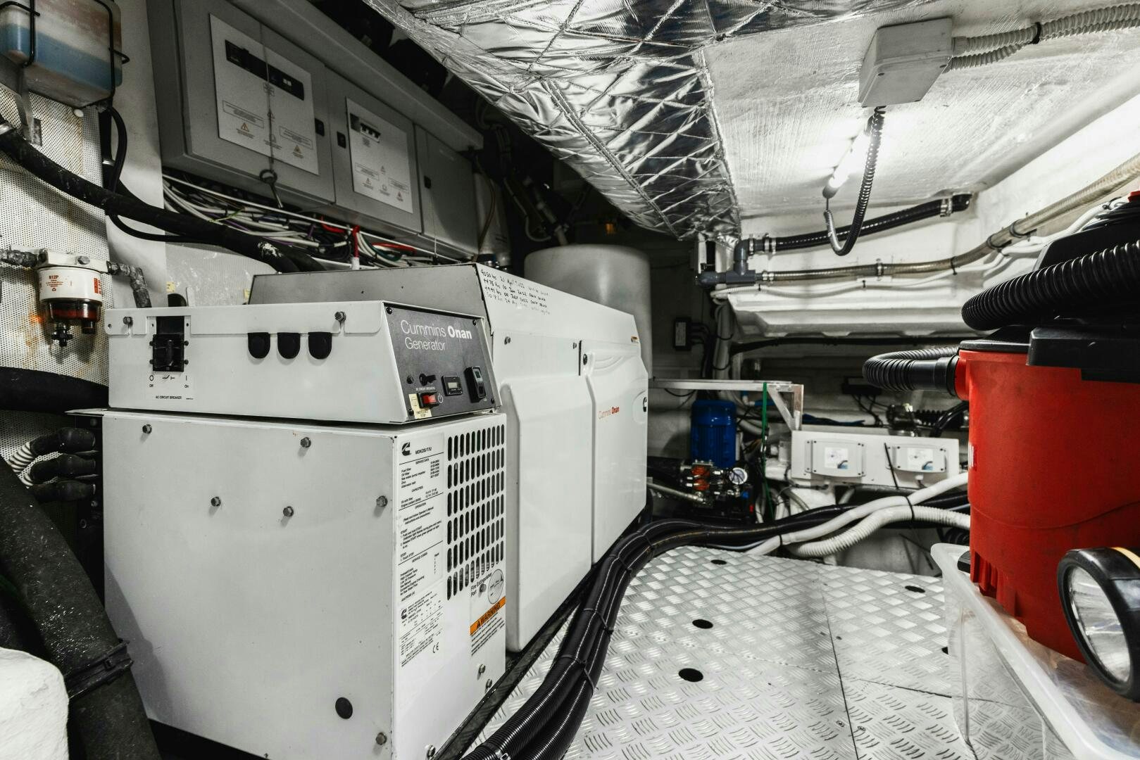a machine in a factory aboard MAJESTIC MOMENTS Yacht for Sale