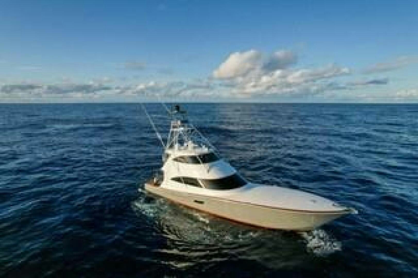 a boat in the water aboard FRIGATE Yacht for Sale