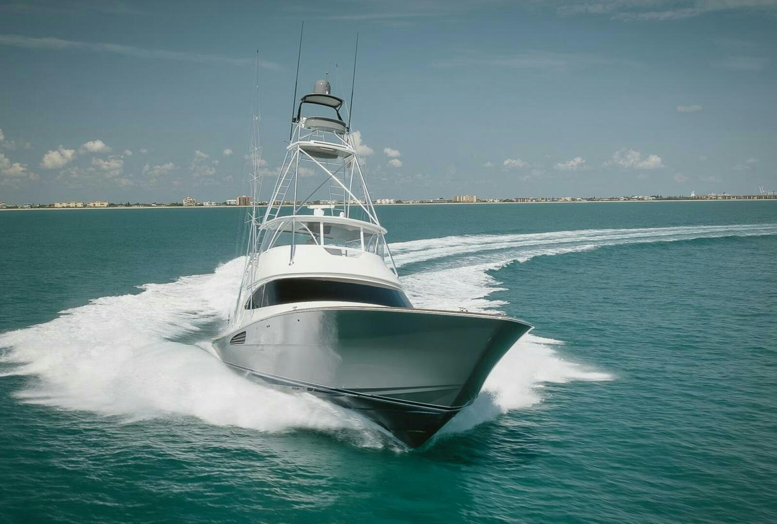 a boat on the water aboard WHIRLWIND Yacht for Sale