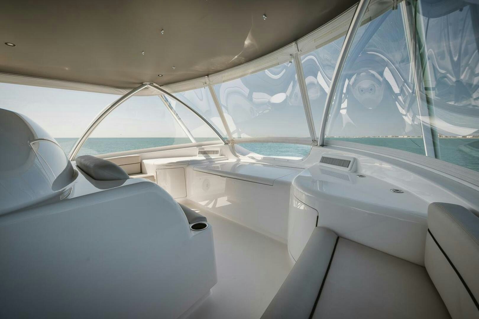the interior of a car aboard WHIRLWIND Yacht for Sale