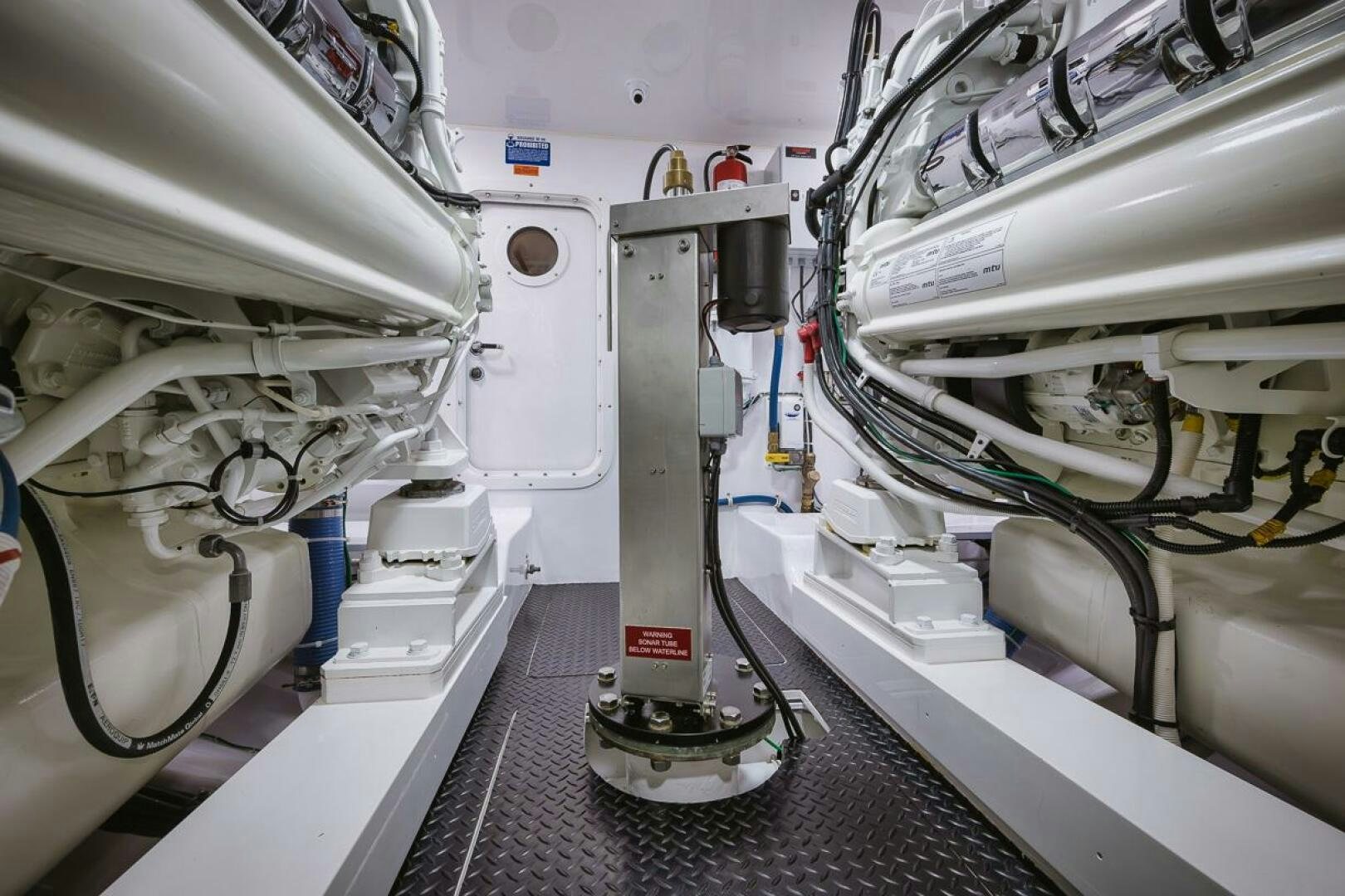 a close-up of a machine aboard WHIRLWIND Yacht for Sale