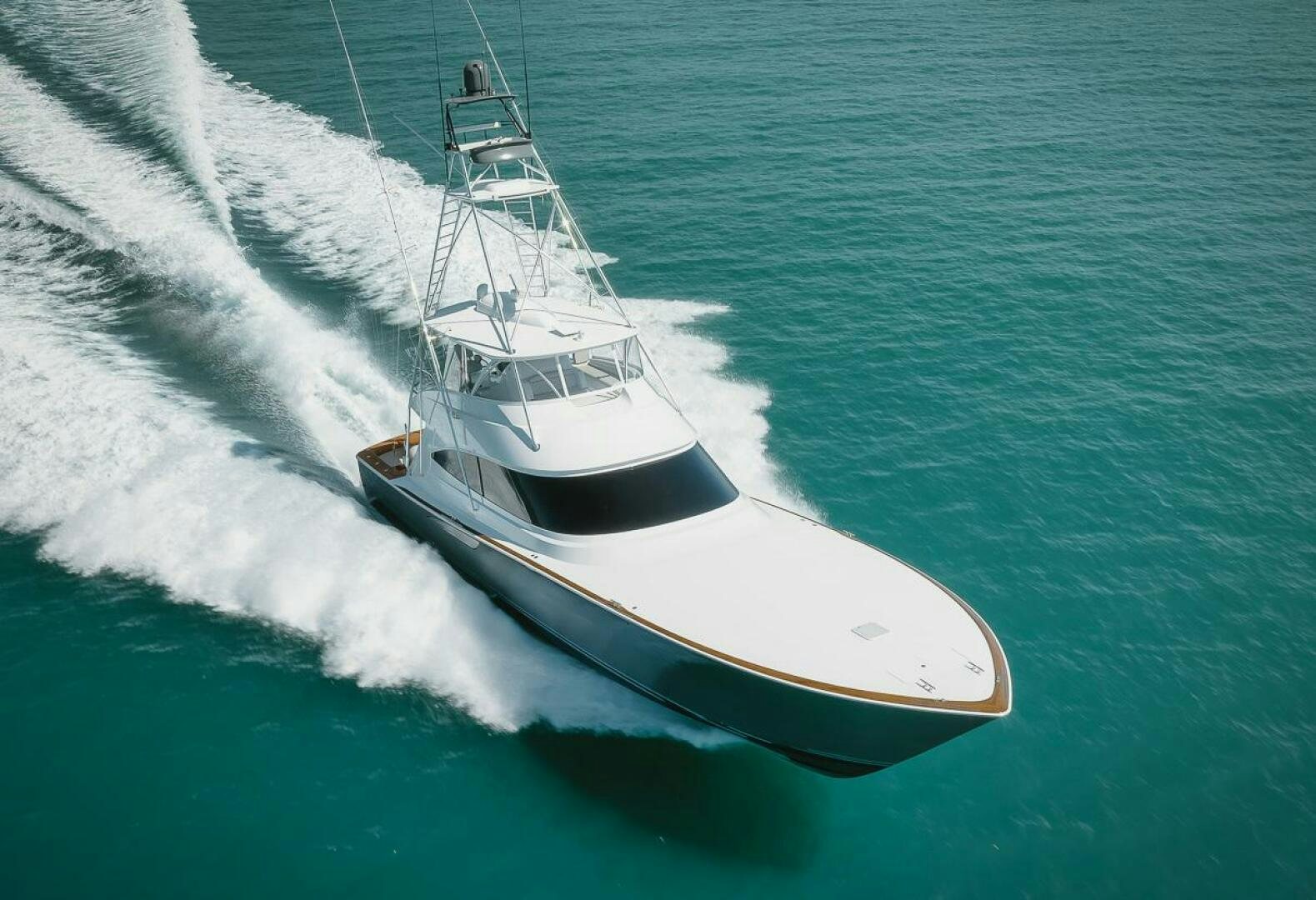 a boat on the water aboard WHIRLWIND Yacht for Sale