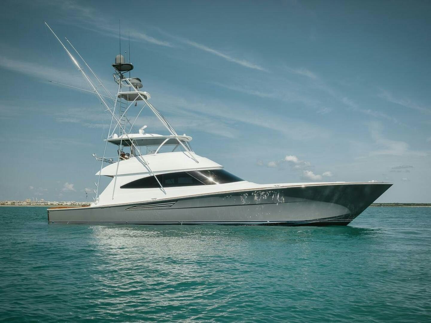 a boat on the water aboard WHIRLWIND Yacht for Sale