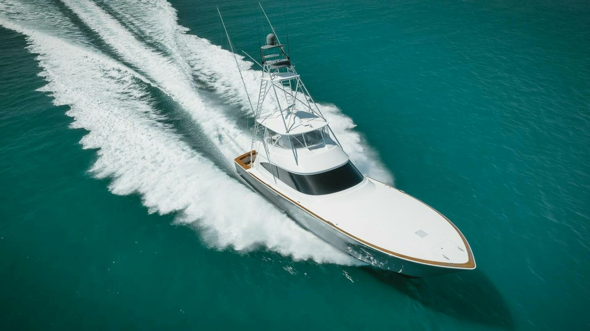 a boat sailing on the sea aboard WHIRLWIND Yacht for Sale