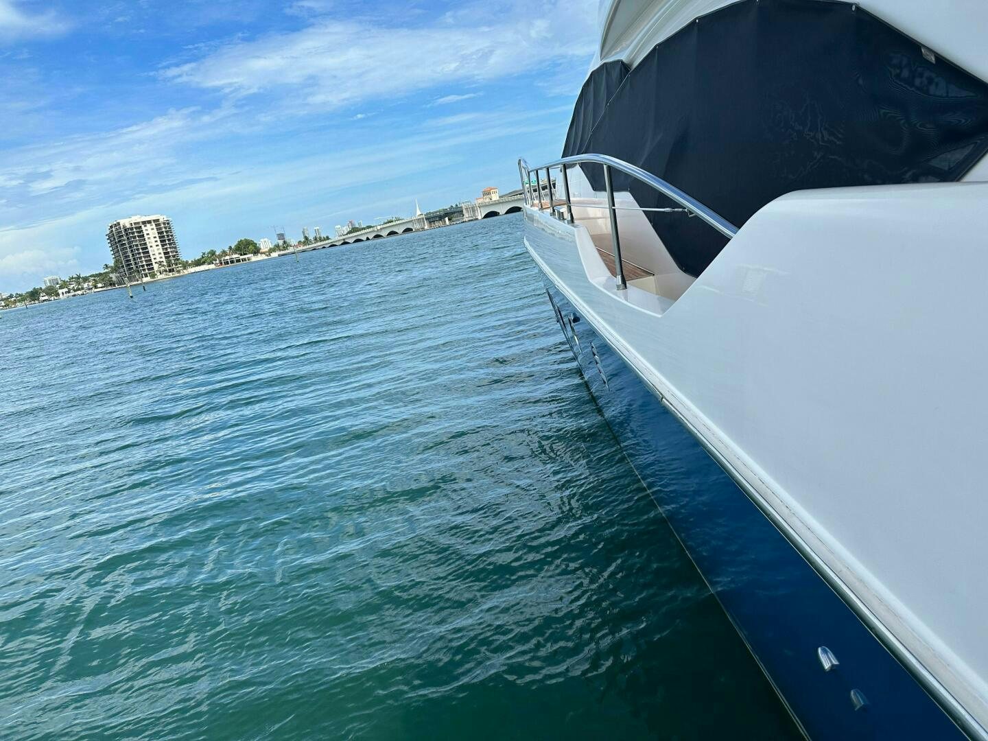 a boat on the water aboard SEVEN Yacht for Sale
