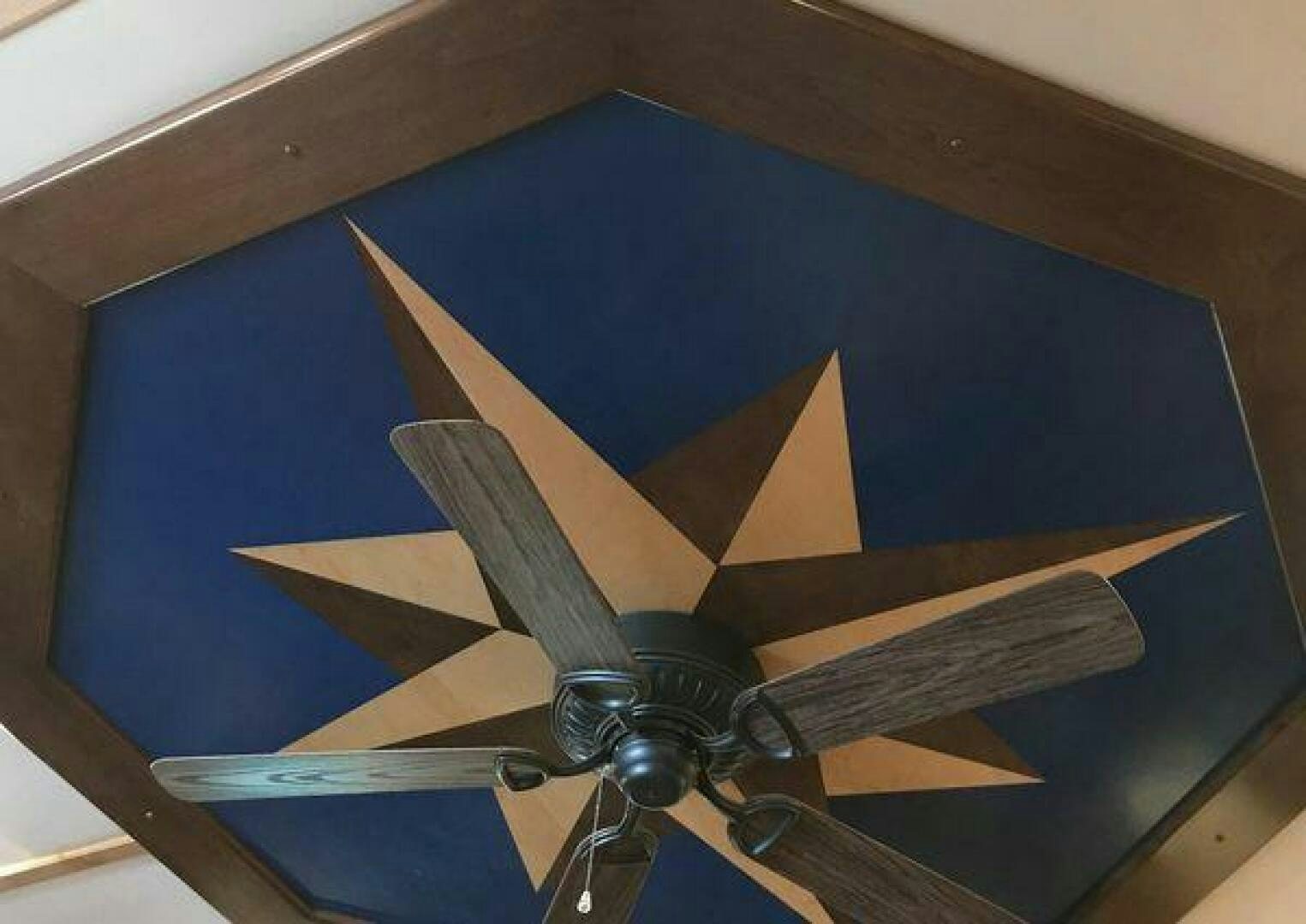 a group of scissors on a table aboard ST. SOMEWHERE Yacht for Sale