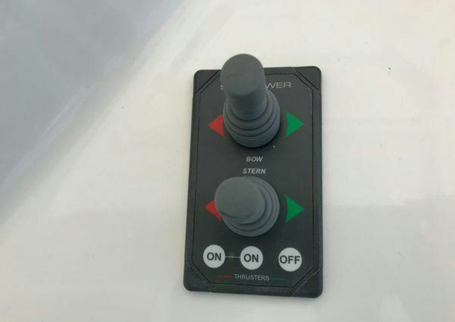 a black rectangular device aboard ST. SOMEWHERE Yacht for Sale