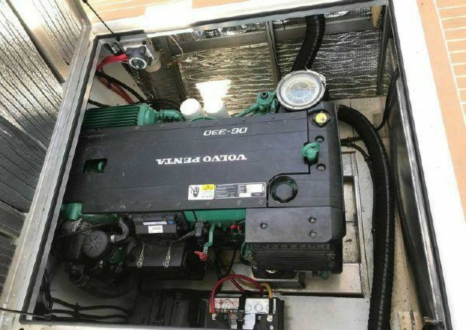 the inside of a computer aboard ST. SOMEWHERE Yacht for Sale