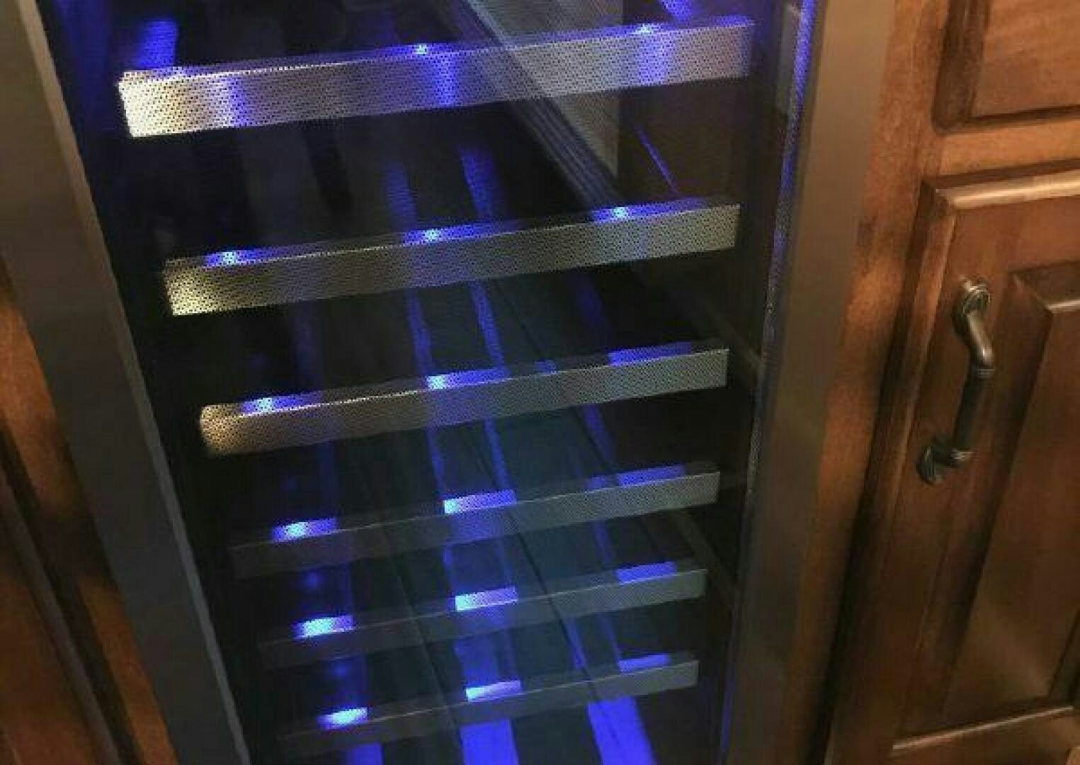 a glass door with a vent aboard ST. SOMEWHERE Yacht for Sale