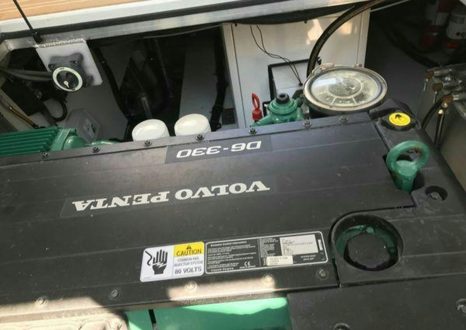 a close-up of a computer aboard ST. SOMEWHERE Yacht for Sale