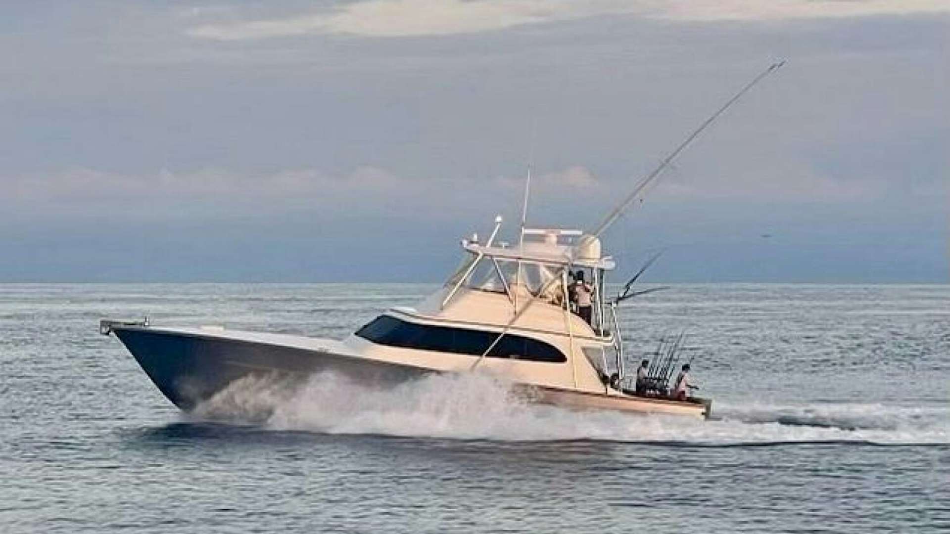 a boat on the water aboard ADIOS Yacht for Sale