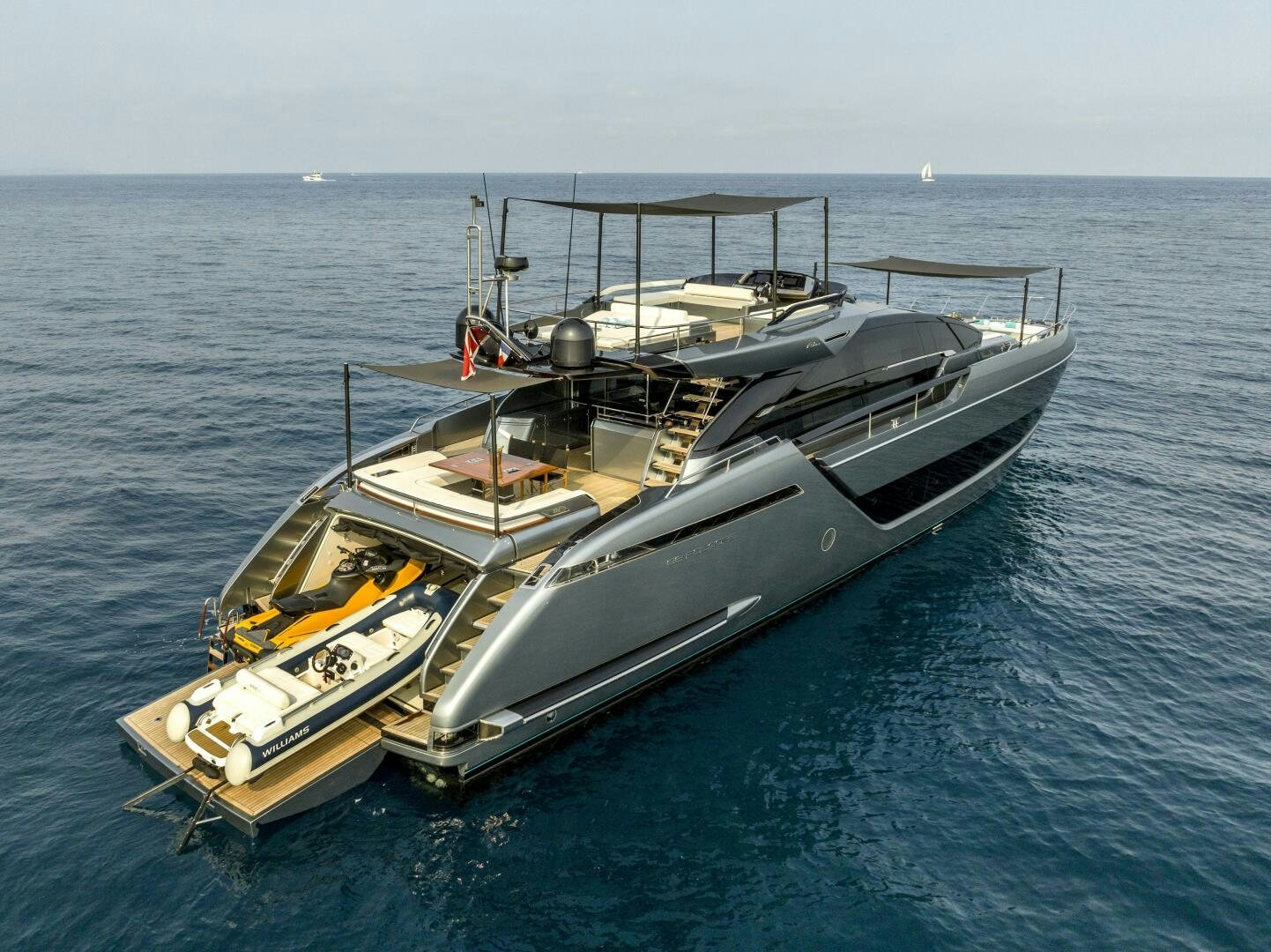 a boat on the water aboard GECUA Yacht for Sale
