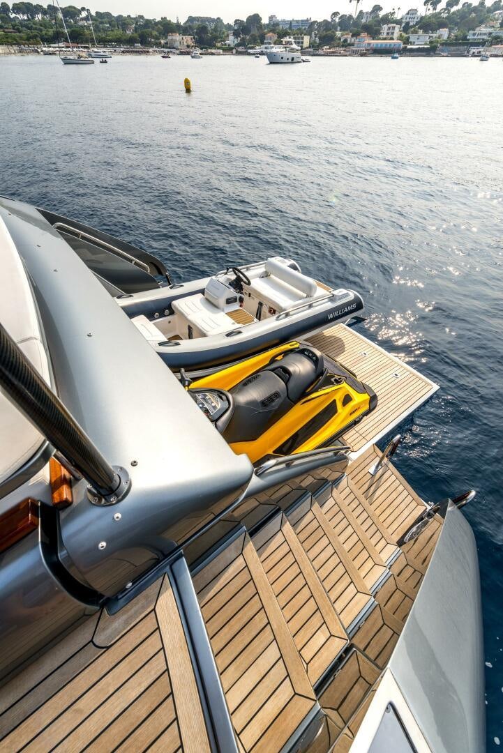 a boat on a body of water aboard GECUA Yacht for Sale