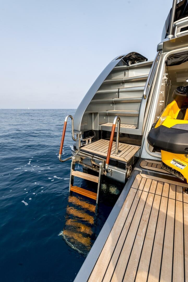 a boat on the water aboard GECUA Yacht for Sale