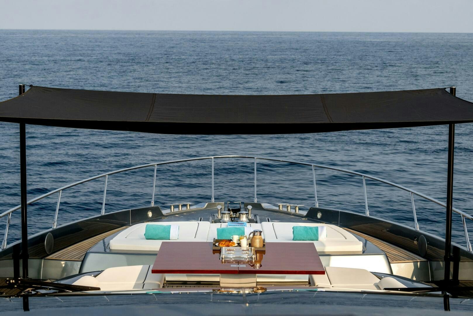 a boat on the water aboard GECUA Yacht for Sale