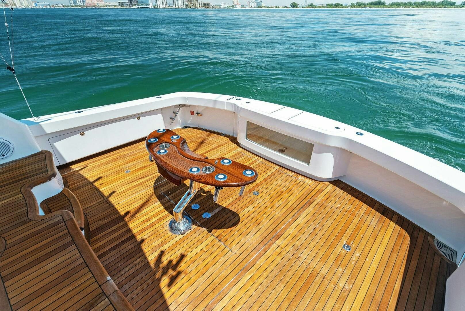 a boat on the water aboard SEA HAWK Yacht for Sale
