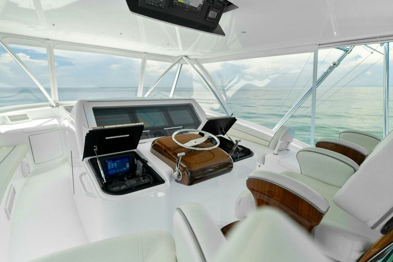 inside of a boat aboard SEA HAWK Yacht for Sale