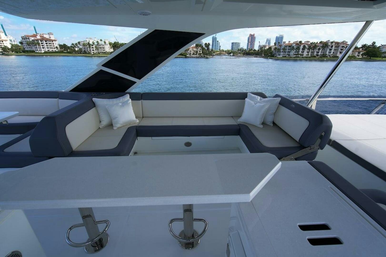 a boat on the water aboard OUR NEXT CHAPTER Yacht for Sale