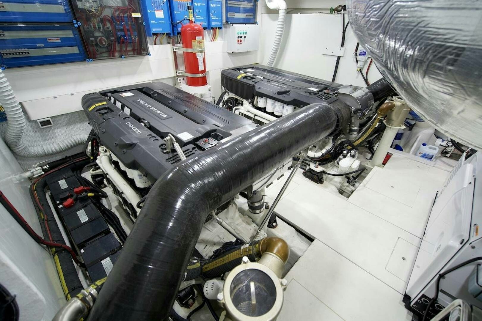 a machine with a large metal object aboard OUR NEXT CHAPTER Yacht for Sale