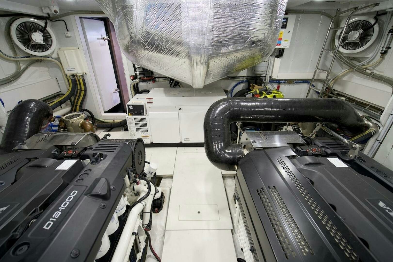 inside of a space ship aboard OUR NEXT CHAPTER Yacht for Sale