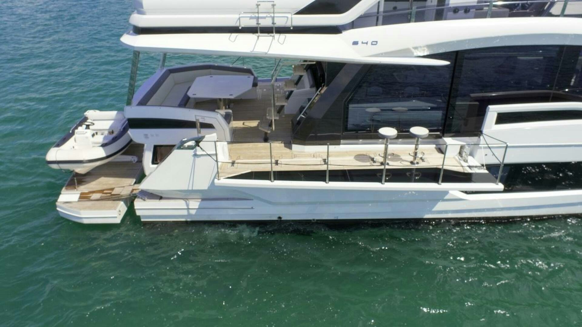 a boat on the water aboard OUR NEXT CHAPTER Yacht for Sale