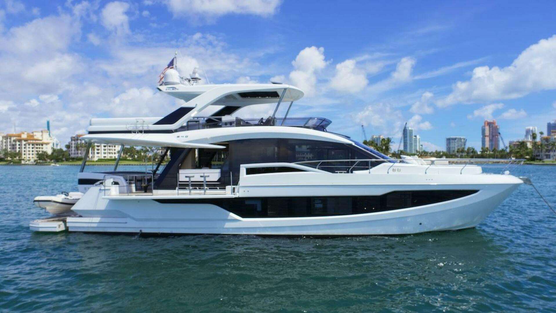 a boat on the water aboard OUR NEXT CHAPTER Yacht for Sale