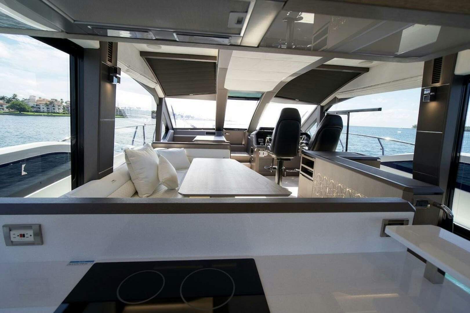 inside of a boat aboard OUR NEXT CHAPTER Yacht for Sale