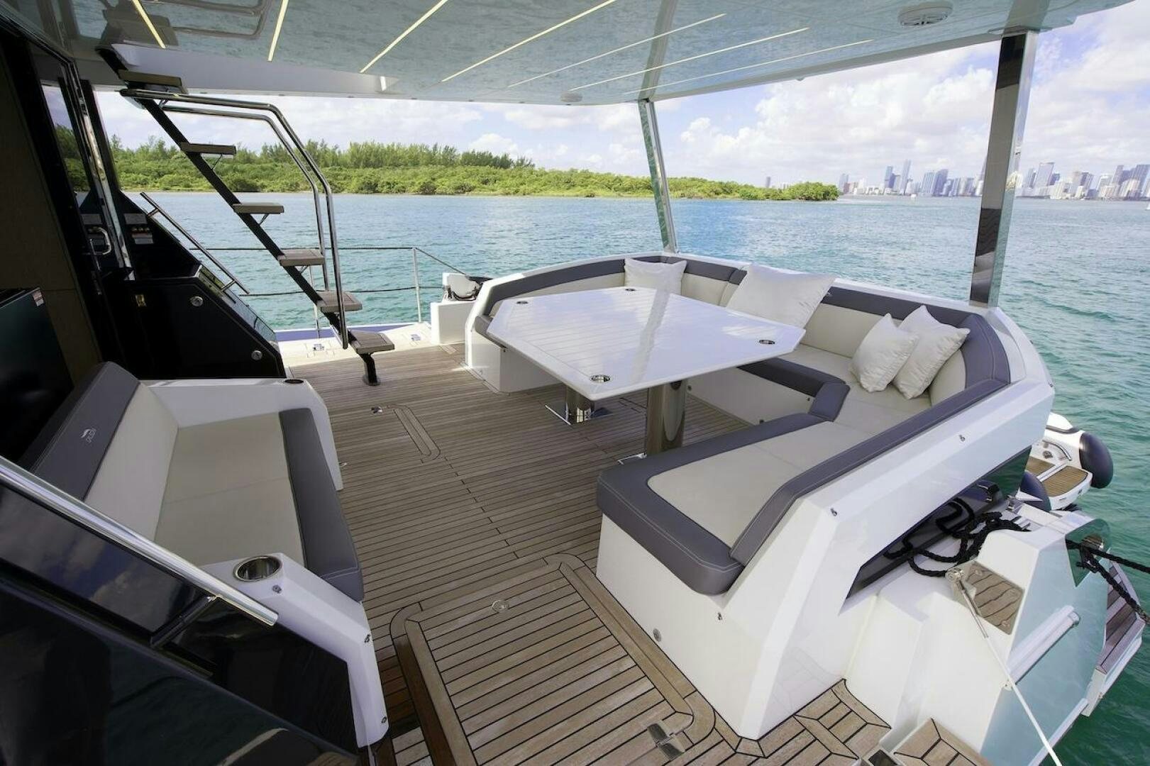 a boat on the water aboard OUR NEXT CHAPTER Yacht for Sale