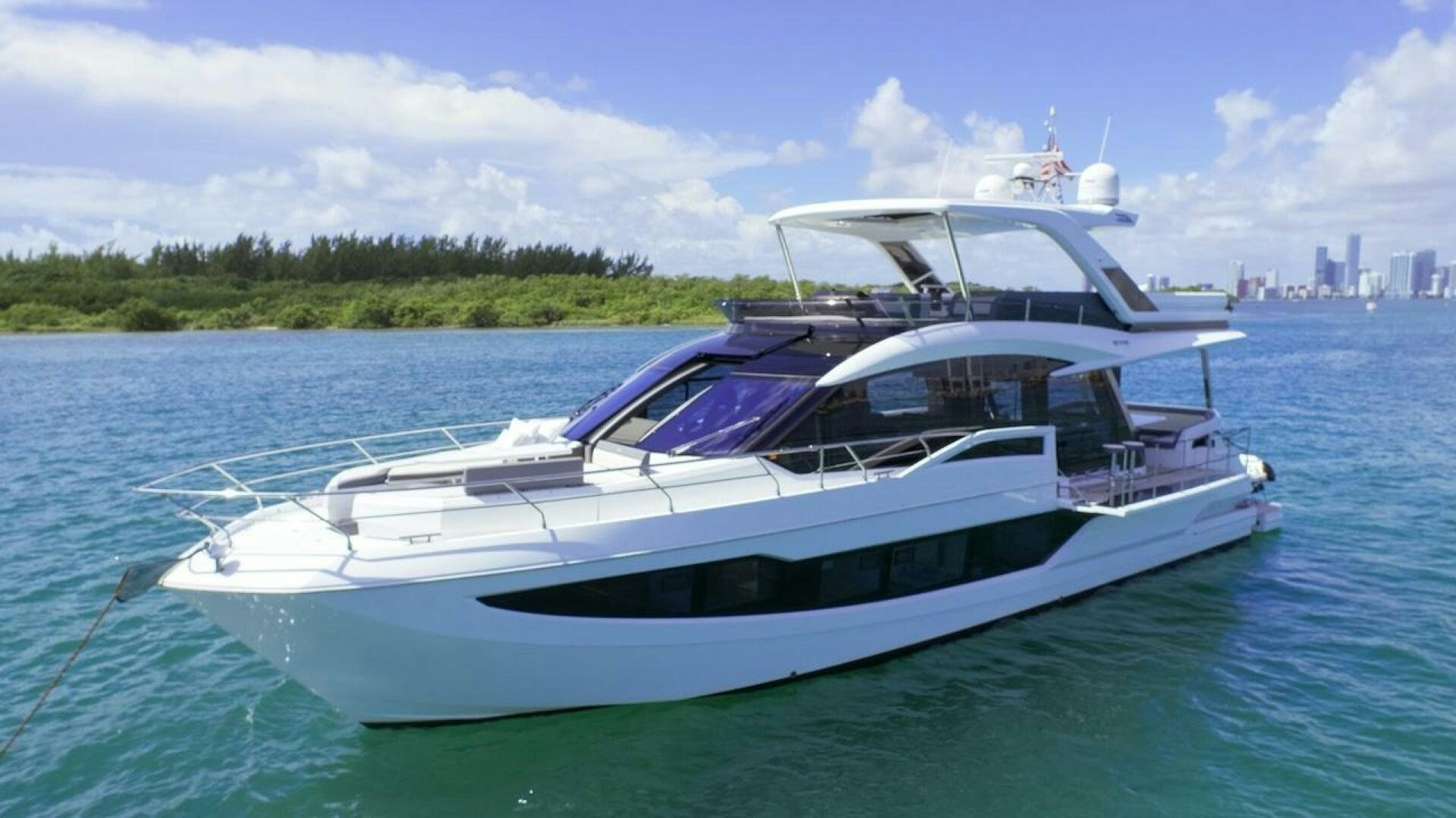 a yacht on the water aboard OUR NEXT CHAPTER Yacht for Sale