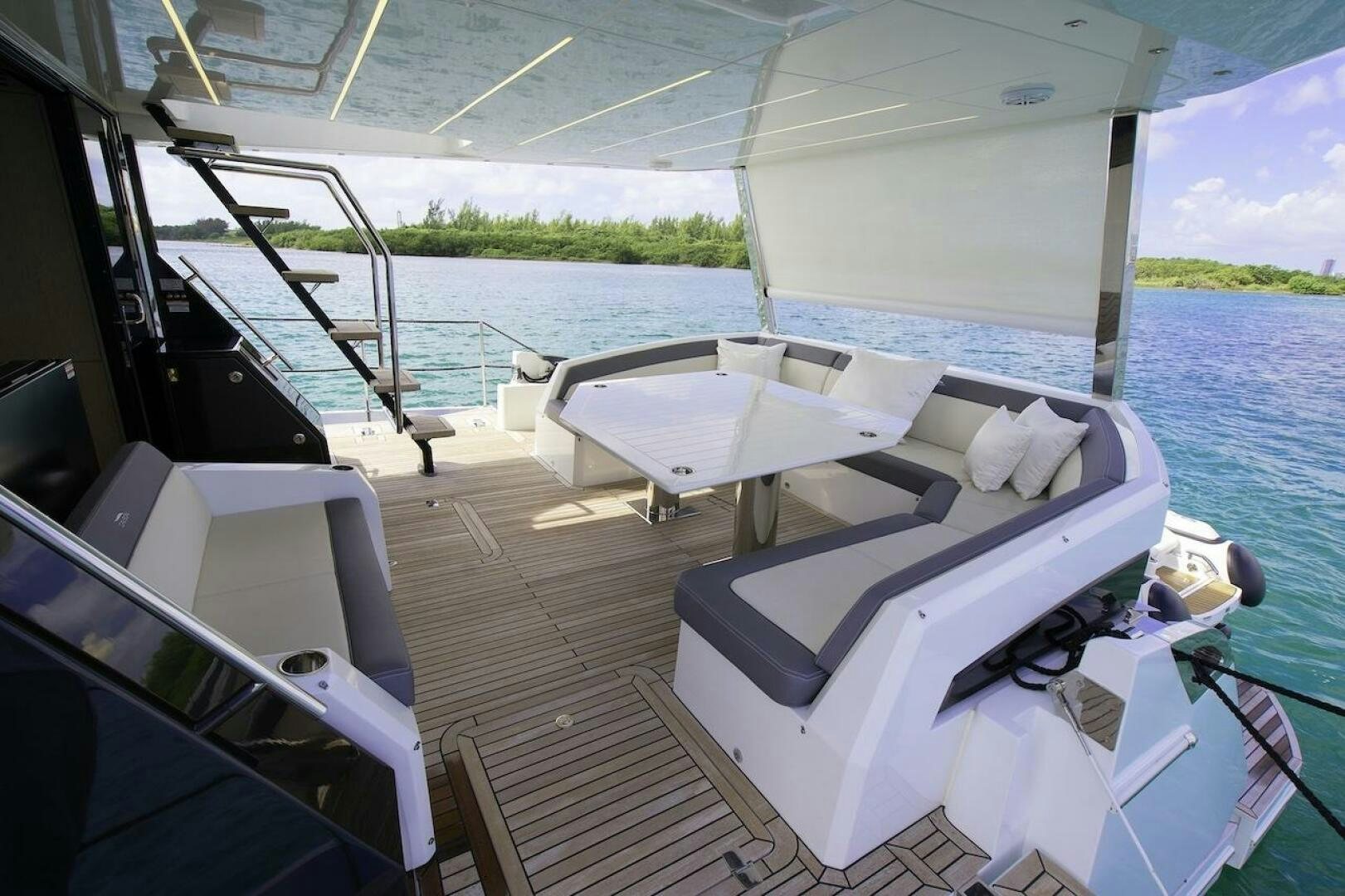 a boat on the water aboard OUR NEXT CHAPTER Yacht for Sale