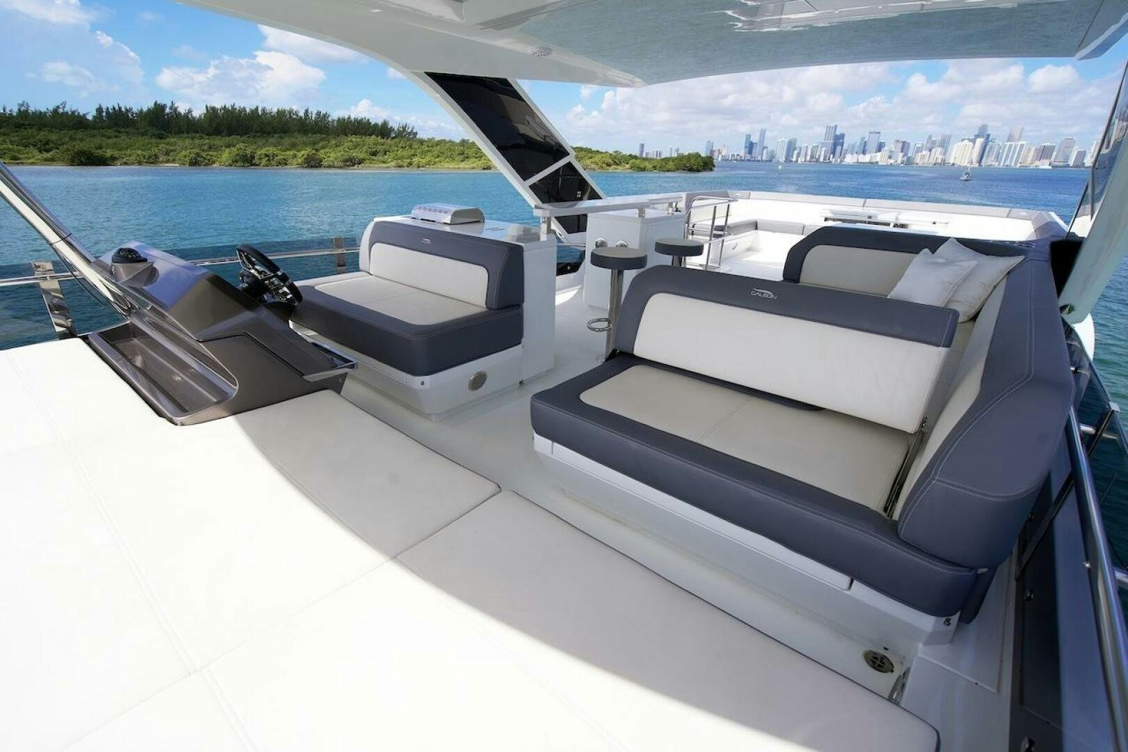 a boat on the water aboard OUR NEXT CHAPTER Yacht for Sale