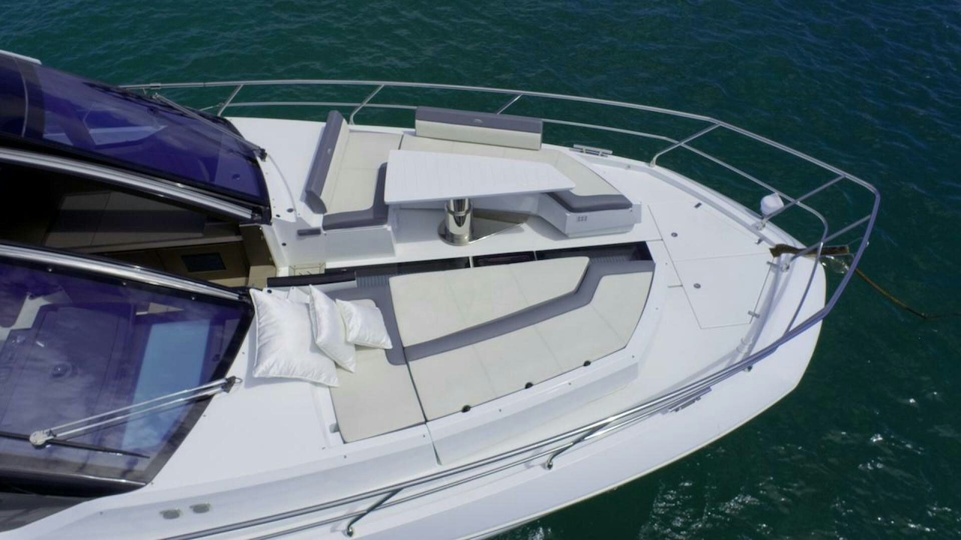 a boat on the water aboard OUR NEXT CHAPTER Yacht for Sale