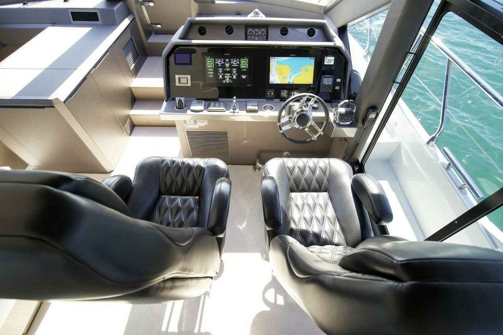 the inside of a plane aboard OUR NEXT CHAPTER Yacht for Sale