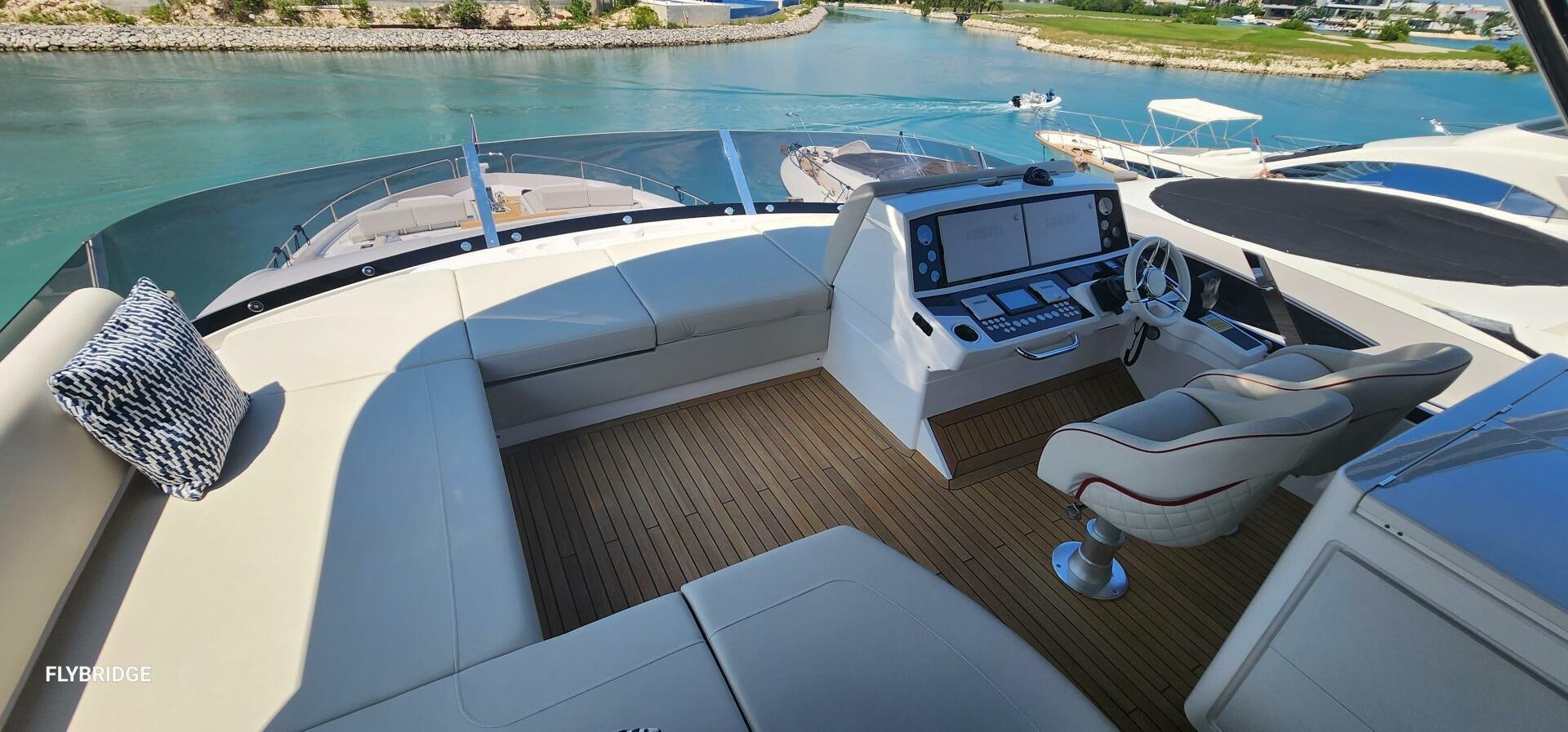 a boat on a deck aboard 5 MARES Yacht for Sale