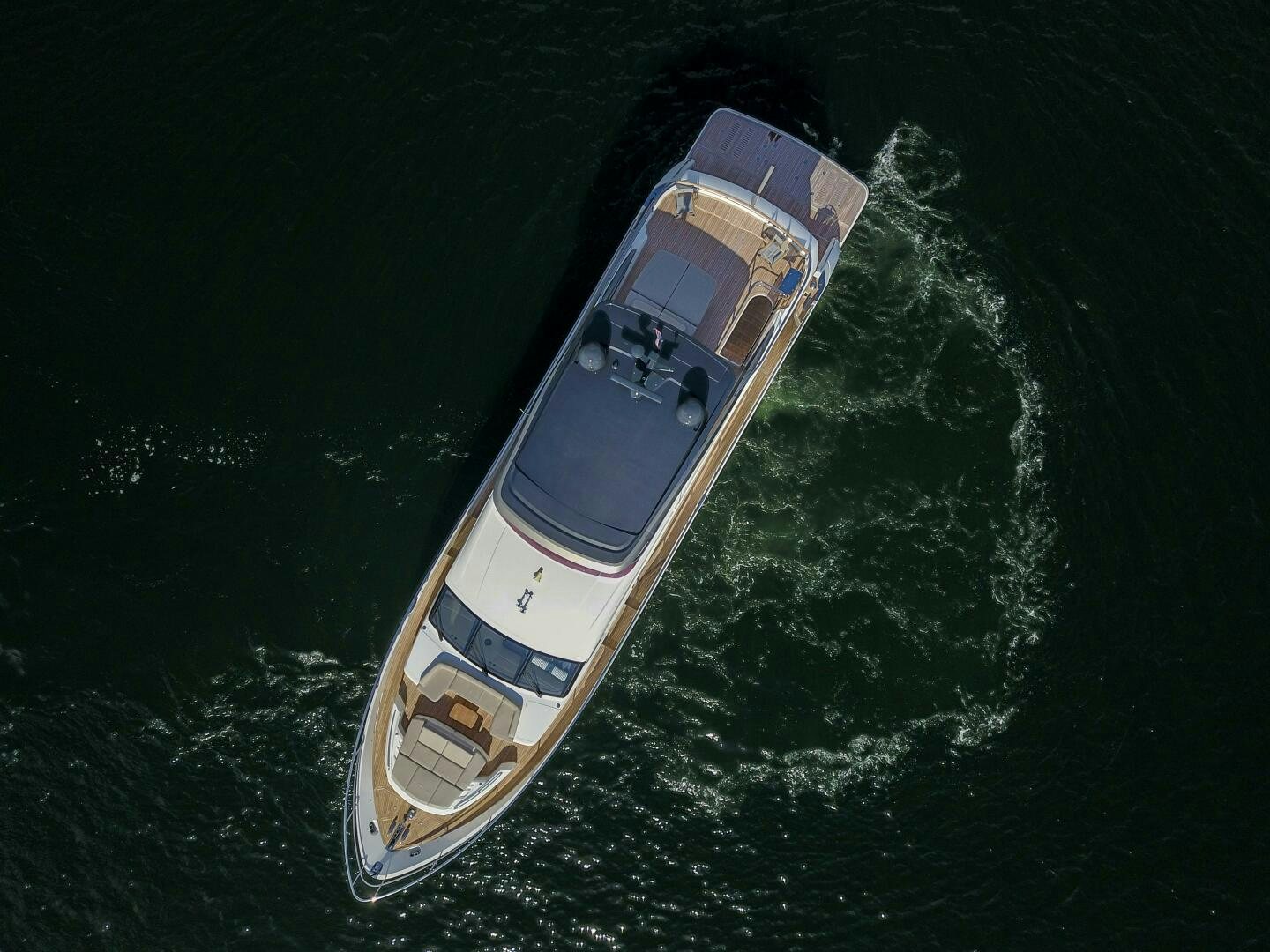 graphical user interface aboard OUR ALEPH Yacht for Sale