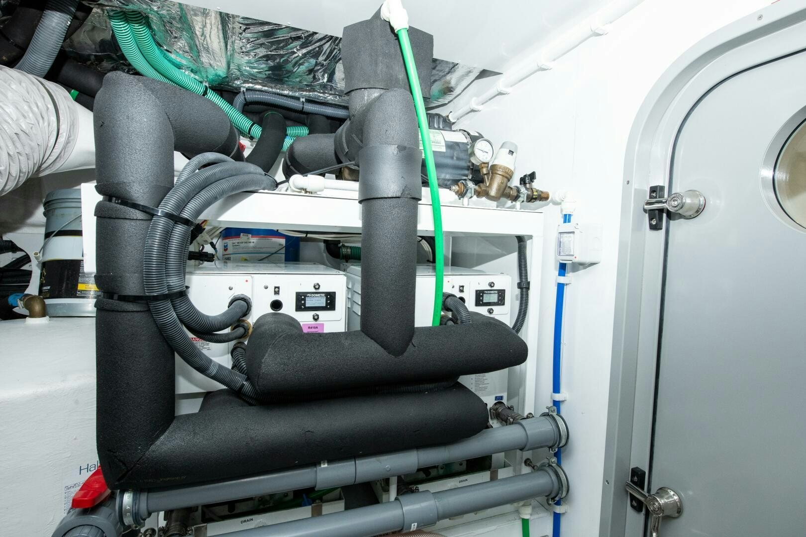 a close-up of a car aboard OUR ALEPH Yacht for Sale