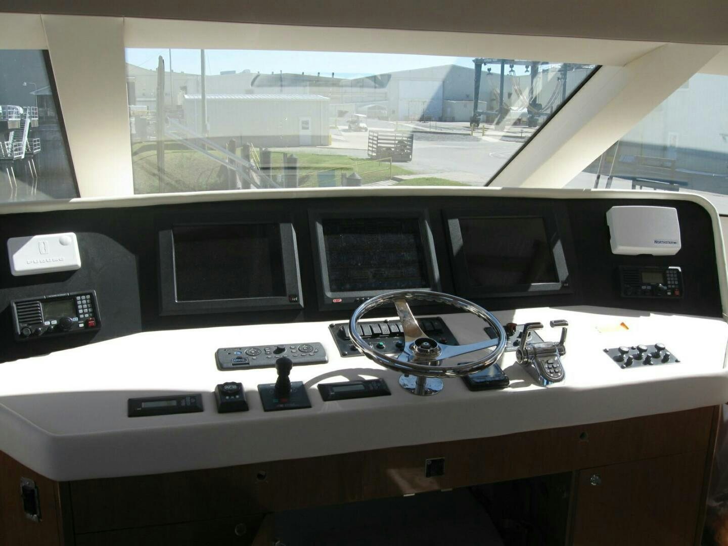a control panel with a fan aboard LIVNWEL Yacht for Sale