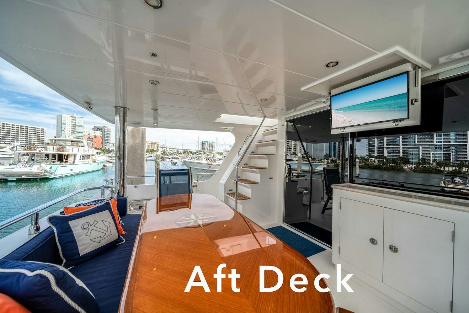 a boat on the water aboard ESCAPE Yacht for Sale