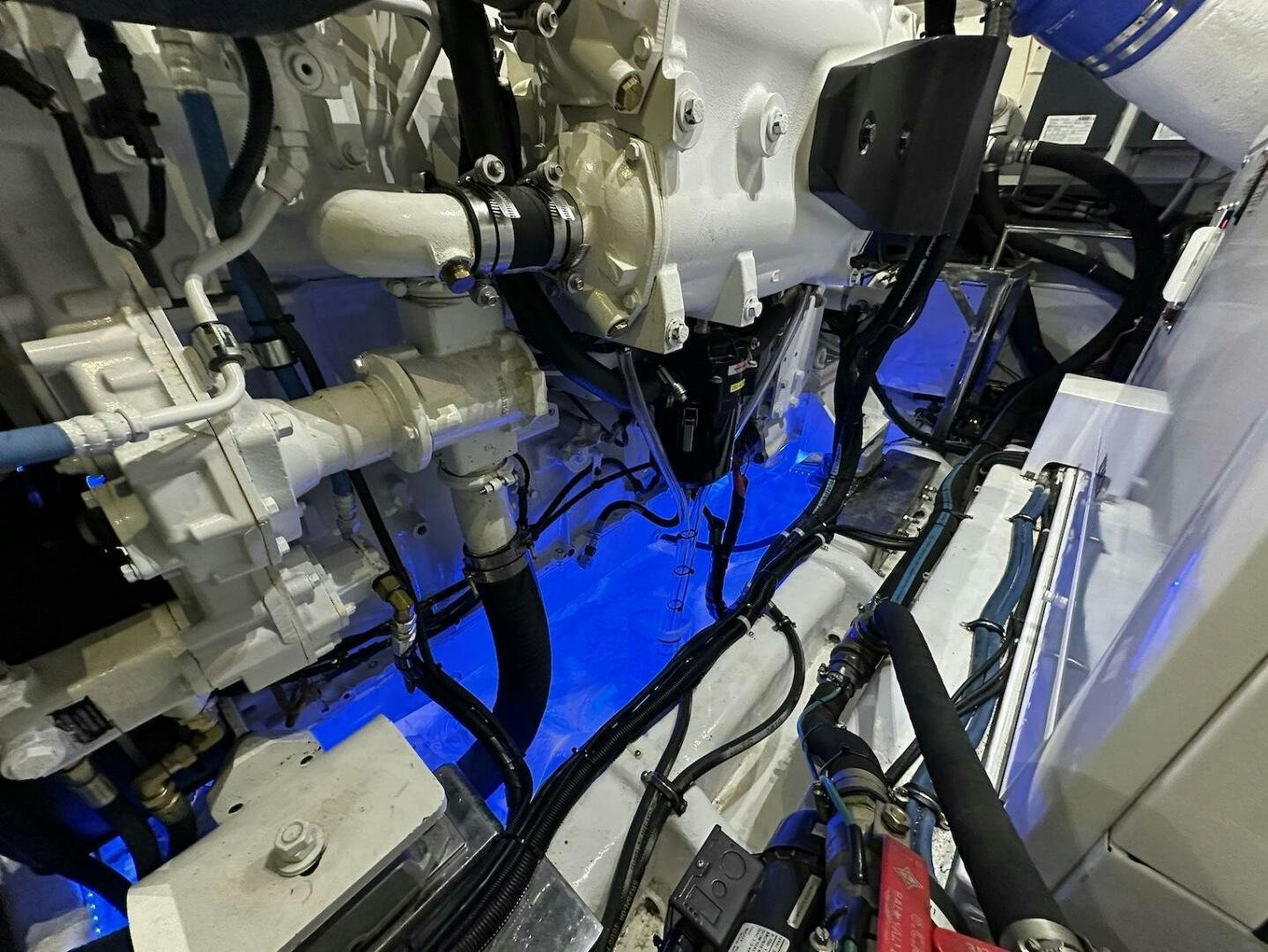 a close-up of a machine aboard ESCAPE Yacht for Sale