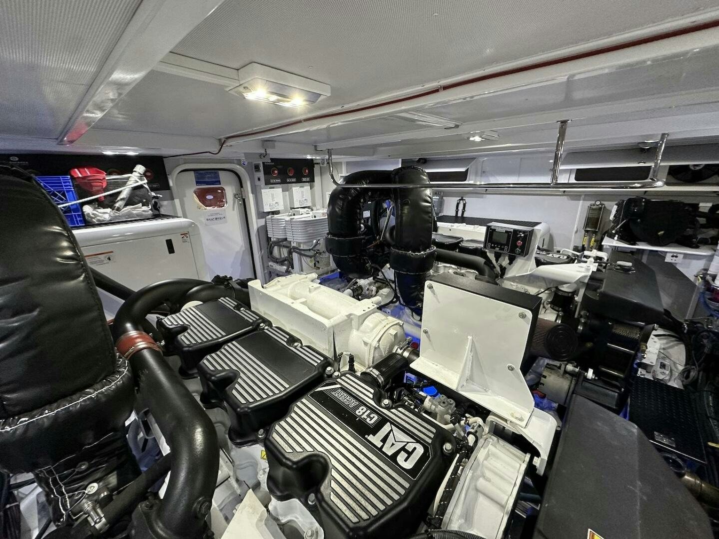 inside of a vehicle aboard ESCAPE Yacht for Sale