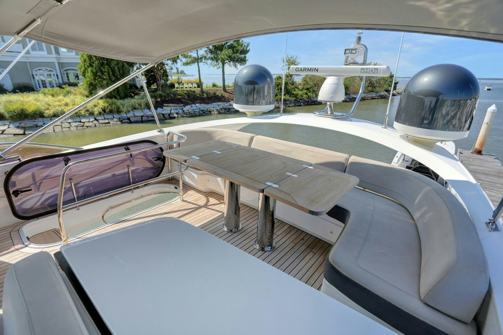 a boat on the water aboard REAL SLICK Yacht for Sale