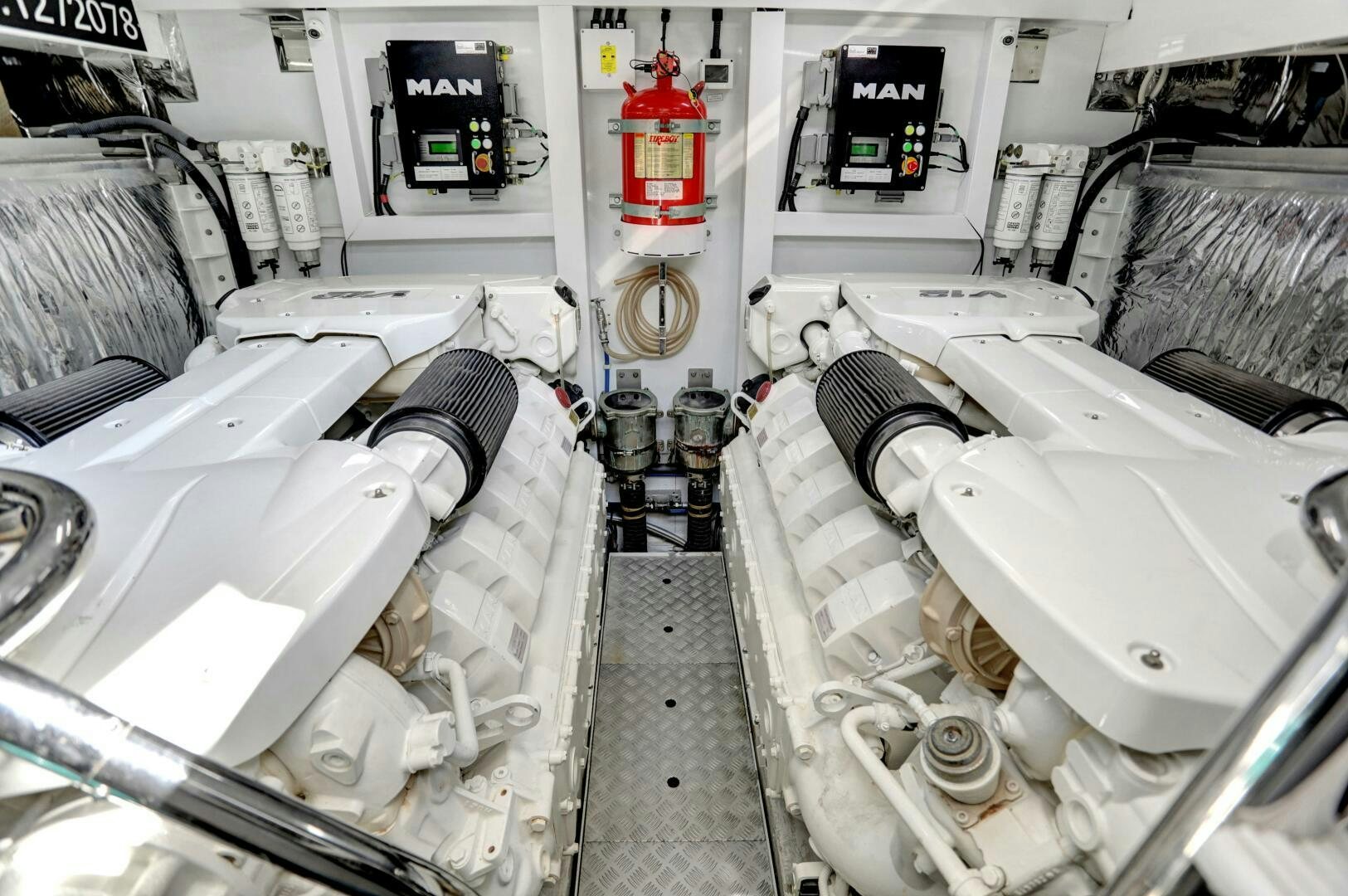 a close-up of a car aboard REAL SLICK Yacht for Sale