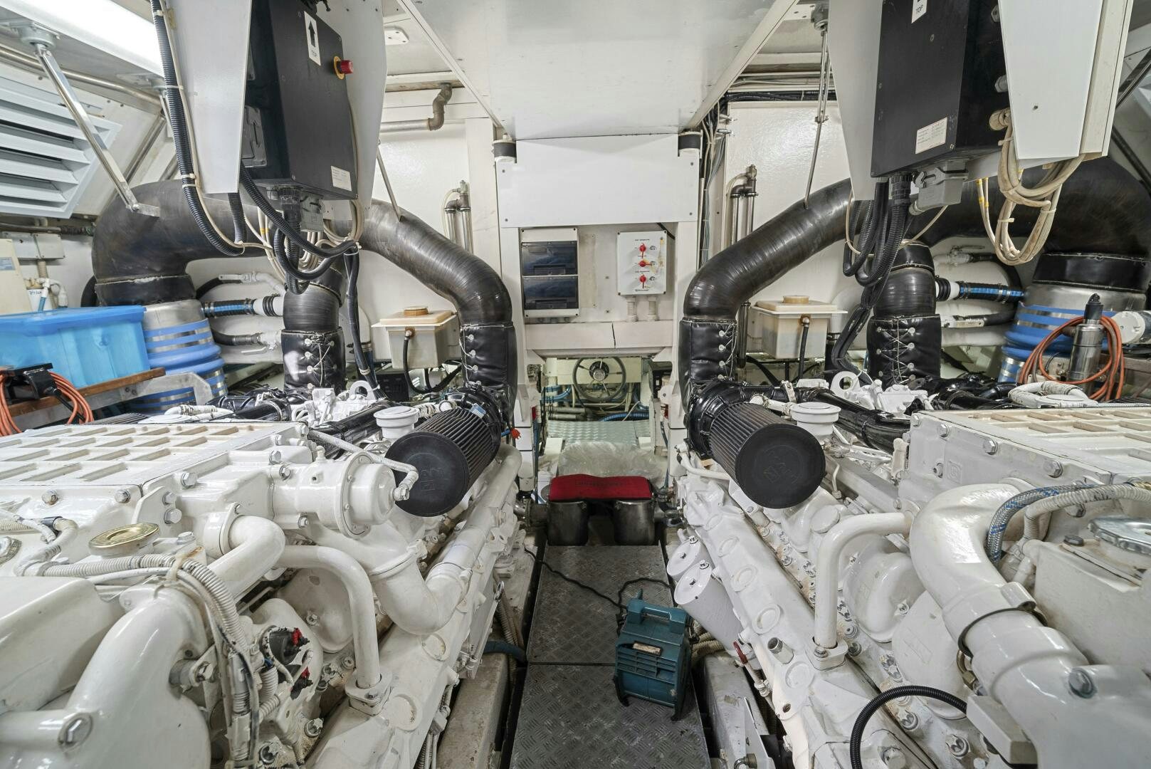 a room with machinery aboard NONE Yacht for Sale