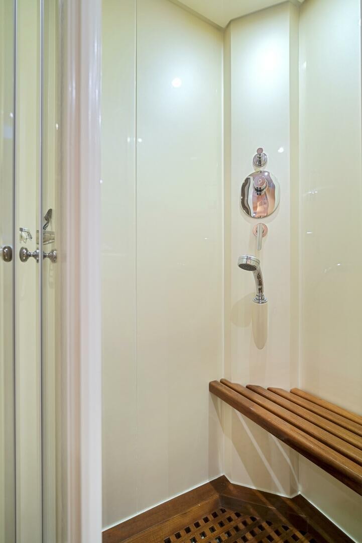 a door with a handle aboard NONE Yacht for Sale